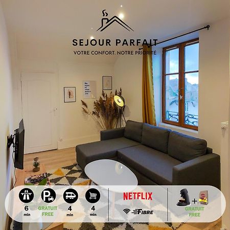 Appart'Hotel Le Strasbourg - Renove, Calme Et Netflix Belfort Kültér fotó